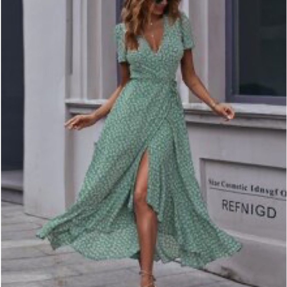 SHEIN wrap dress Size Medium